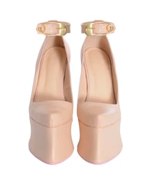 PAMEO POSE | BONDAGE ANKLE SHOES(パンプス)