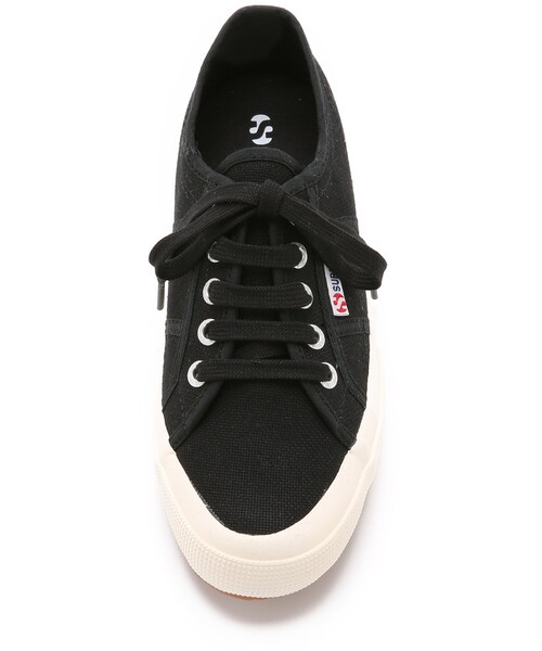 SUPERGA（スペルガ）の「Superga 2904 Cotu Wedge Sneakers（スニーカー・レディース・Black/White・36/37/38/39/40/41）」の4枚目の写真