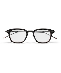 THOM BROWNE | Thom Browne Square-Frame Layered Acetate Optical Glasses(メガネ)