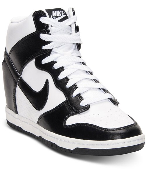 NIKE(ナイキ)の「Nike Women's Dunk Sky Hi Casual Sneakers from Finish Line(スニーカー・レディース・White・9.5)」の1枚目の写真