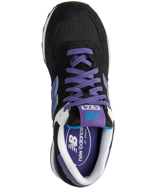 NEW BALANCE（ニューバランス）の「New Balance Women's 574 Core Plus Casual Sneakers from Finish Line（スニーカー・レディース・Purple・5/5.5/6/6.5/7/7.5/8/8.5/9/9.5/10）」の2枚目の写真