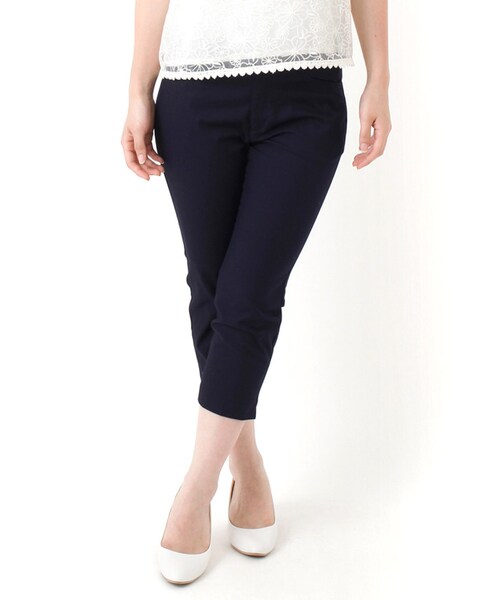 Honeys（ハニーズ）の「クロプトパンツ（パンツ・スキニー・レディース・クロ/ネイビー/ベージュ・Ｓ/Ｍ/Ｌ）」の3枚目の写真