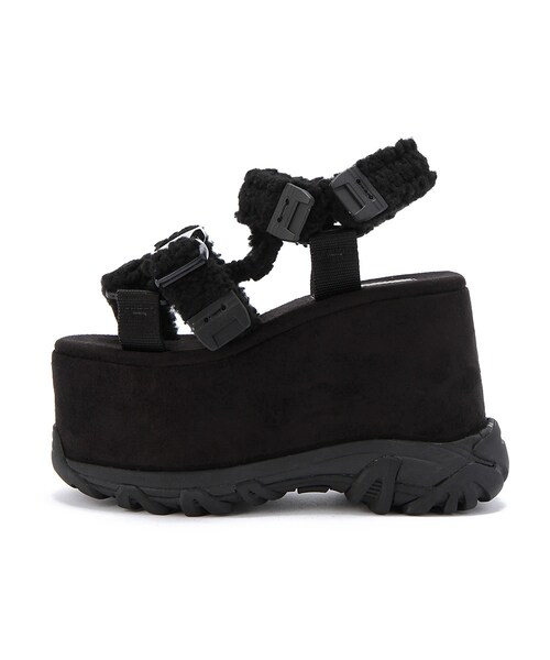 k3&co.（ケイスリーアンドコー）の「SNOW MOUNTAIN（シューズ・レディース・BLACK/GREY/KHAKI・3/4/5）」の5枚目の写真