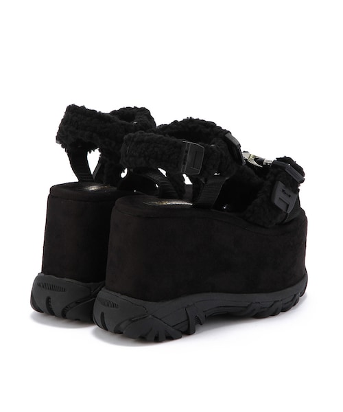 k3&co.（ケイスリーアンドコー）の「SNOW MOUNTAIN（シューズ・レディース・BLACK/GREY/KHAKI・3/4/5）」の6枚目の写真