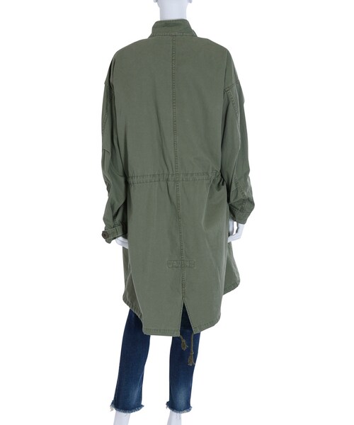 Ungrid（アングリッド）の「ヴィンテージBigミリタリーコート（ジャケット/アウター・レディース・カーキ）」の4枚目の写真