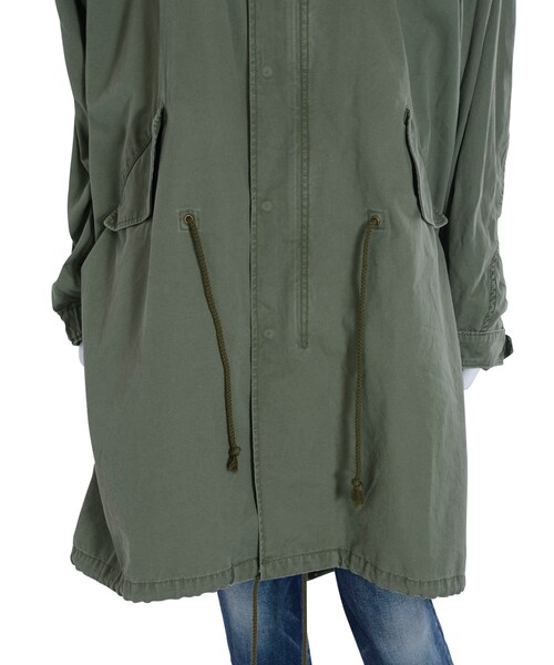 Ungrid（アングリッド）の「ヴィンテージBigミリタリーコート（ジャケット/アウター・レディース・カーキ）」の8枚目の写真