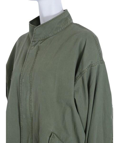 Ungrid（アングリッド）の「ヴィンテージBigミリタリーコート（ジャケット/アウター・レディース・カーキ）」の9枚目の写真