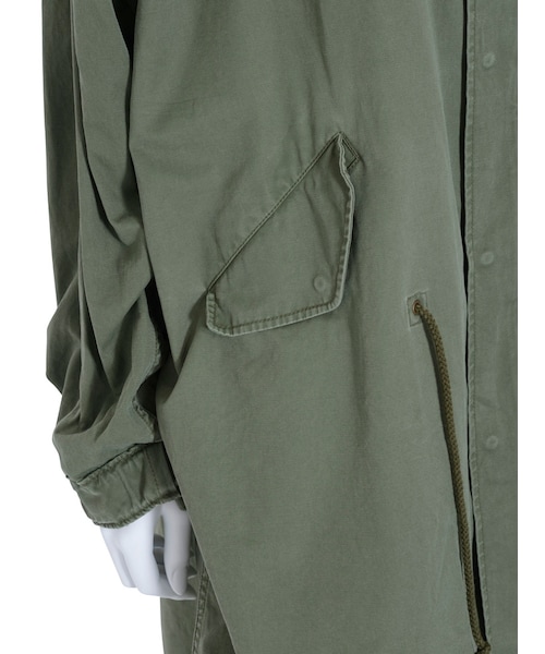 Ungrid（アングリッド）の「ヴィンテージBigミリタリーコート（ジャケット/アウター・レディース・カーキ）」の12枚目の写真