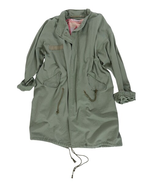 Ungrid（アングリッド）の「ヴィンテージBigミリタリーコート（ジャケット/アウター・レディース・カーキ）」の14枚目の写真