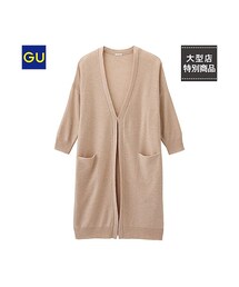 GU | （GU）ニットガウン（長袖）Ａ(トップス)