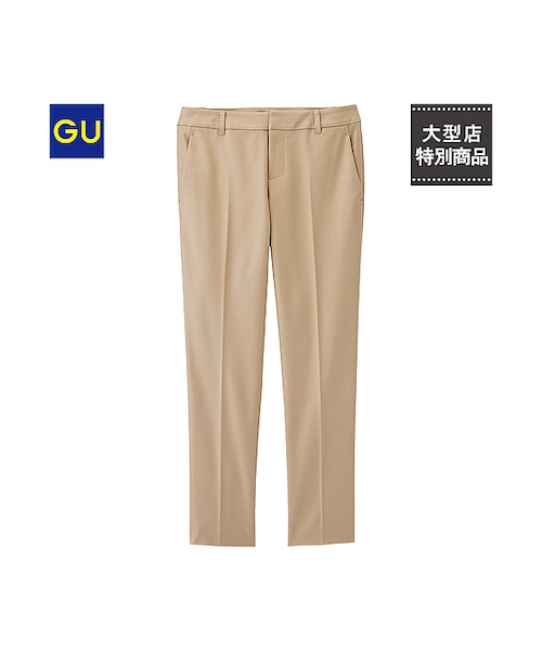 GU（ジーユー）の「（GU）ストレッチアンクルパンツ（WOMEN ⁄ パンツ・その他・レディース・NAVY/OFF WHITE/BEIGE/BLACK・M/S/XL/L）」の4枚目の写真