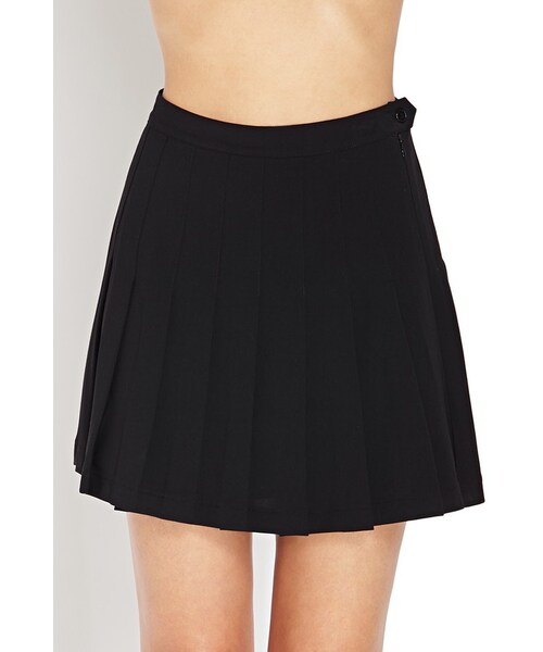 FOREVER 21（フォーエバー トゥエンティーワン）の「FOREVER 21 Perfect Pleats Mini Skirt（スカート・レディース・Black・Small/Medium/Large）」の6枚目の写真