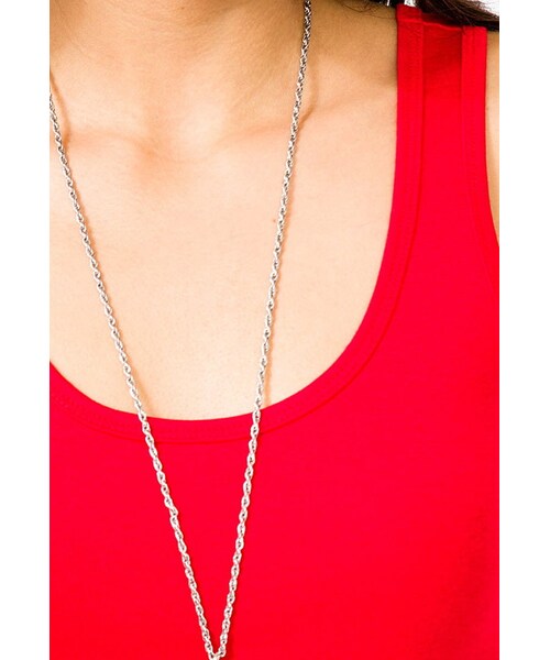 FOREVER 21(フォーエバー トゥエンティーワン)の「FOREVER 21 Basic Scoop Neck Tank(タンクトップ・レディース・Black/Gray/Purple/Beige/Red/Pink/Blue/White・Small/Medium/Large)」の19枚目の写真