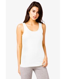 FOREVER 21 | FOREVER 21 Basic Scoop Neck Tank(タンクトップ)