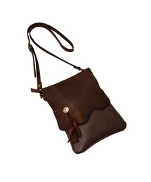 バイカー　ショルダーバッグ　コンチョ　革製 DEGNER バッグ レザー ワンショルダー 本革 ショルダー ボディ w