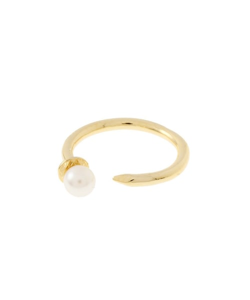 PAMEO POSE（パメオポーズ）の「PEARL'N'NAIL RING（リング・レディース・シルバー/ゴールド・F）」の2枚目の写真