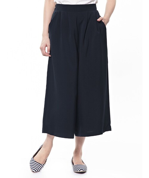 Honeys（ハニーズ）の「ワイドパンツ（パンツ・スキニー・レディース・クロ/コン/キャメル/カーキ・Ｆ）」の4枚目の写真