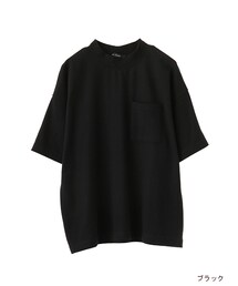 w closet | ハイネックポケ付きTシャツ(トップス)