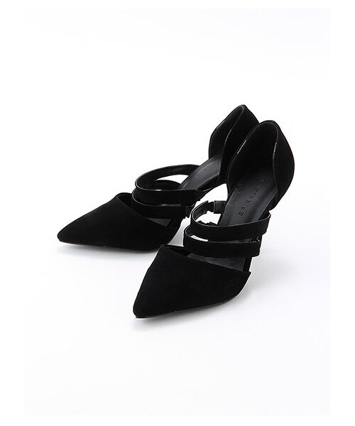 SPIRALGIRL(スパイラルガール)の「ベーシックパンプス(シューズ・レディース・ベージュ/ブラック/モカ/ネイビー・36/37/38)」の2枚目の写真