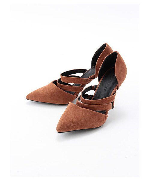 SPIRALGIRL(スパイラルガール)の「ベーシックパンプス(シューズ・レディース・ベージュ/ブラック/モカ/ネイビー・36/37/38)」の3枚目の写真