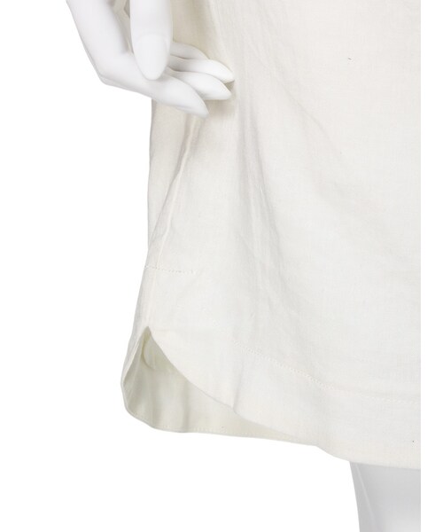 MERCURYDUO（マーキュリーデュオ）の「【LUX】 リネンレイヤードドロストワンピース（ワンピース/ドレス・レディース・オフホワイト/ブラック/ネイビー/ラベンダー・F）」の10枚目の写真