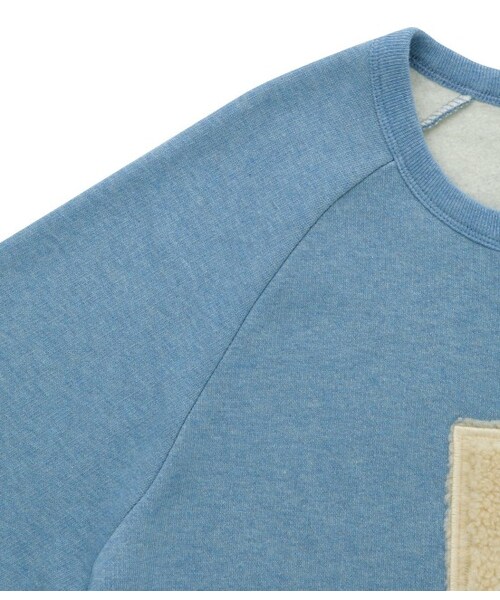 Maison Kitsune（メゾンキツネ）の「Sweat LETTER（トップス・メンズ・ブラック/サックス・XS/S/M/L）」の6枚目の写真