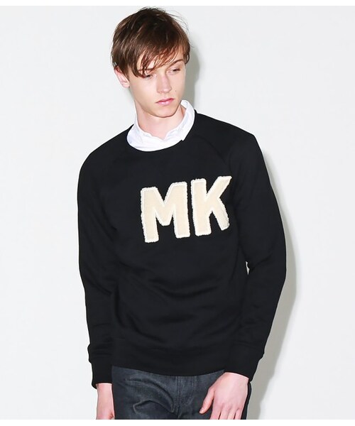 Maison Kitsune（メゾンキツネ）の「Sweat LETTER（トップス・メンズ・ブラック/サックス・XS/S/M/L）」の11枚目の写真