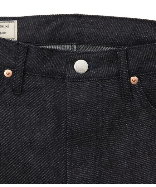 Maison Kitsune（メゾンキツネ）の「MK SLIM CUT DENIM（パンツ・メンズ・ネイビー・29/30/31/32）」の9枚目の写真