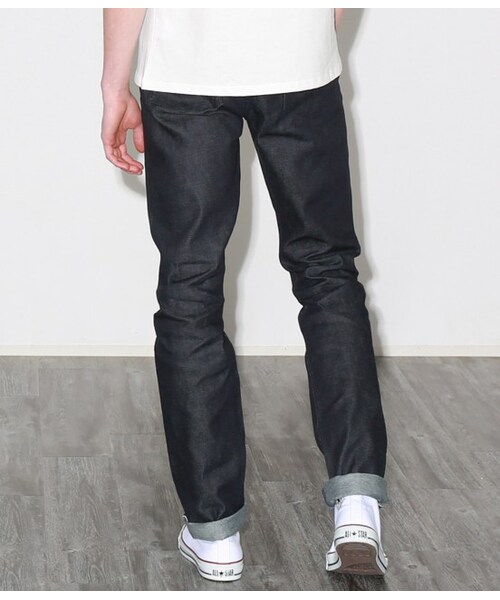 Maison Kitsune（メゾンキツネ）の「MK SLIM CUT DENIM（パンツ・メンズ・ネイビー・29/30/31/32）」の12枚目の写真