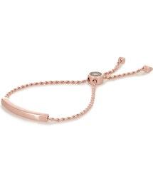 Monica Vinader | Monica Vinader Linear Evil Eye Rose Gold-Plated Diamond Bracelet(ブレスレット)