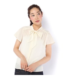 laboratory work | リボンフレアスリーブブラウス(トップス)