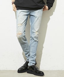 DIET BUTCHER | DIET BUTCHER SLIM SKIN ダメージストレッチデニム(デニムパンツ)