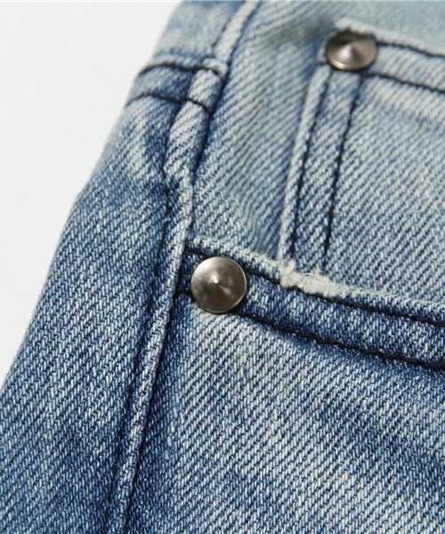 DIET BUTCHER(ダイエットブッチャー)の「DIET BUTCHER SLIM SKIN ダメージストレッチデニム(デニムパンツ・メンズ・ブラック/ダークブルー・1/2/3)」の13枚目の写真