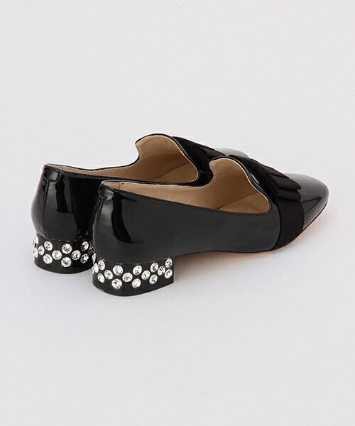 Soareak（ソアリーク）の「ﾋﾞｼﾞｭｰﾋｰﾙﾛｰﾌｧｰ（その他シューズ・レディース・ホワイト/ブラック・36/37/38）」の5枚目の写真