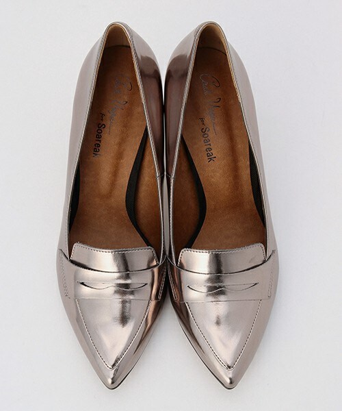 Soareak（ソアリーク）の「【CestVague*Soareak】ﾛｰﾌｧｰﾊﾟﾝﾌﾟｽ（パンプス・レディース・ブラック/シルバー・36/37/38）」の8枚目の写真