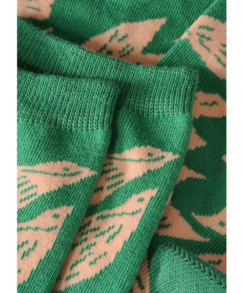 Ne-net（ネネット）の「トリハンソックス / ソックス（レッグウェア・レディース・yellow/green/blue・02）」の4枚目の写真