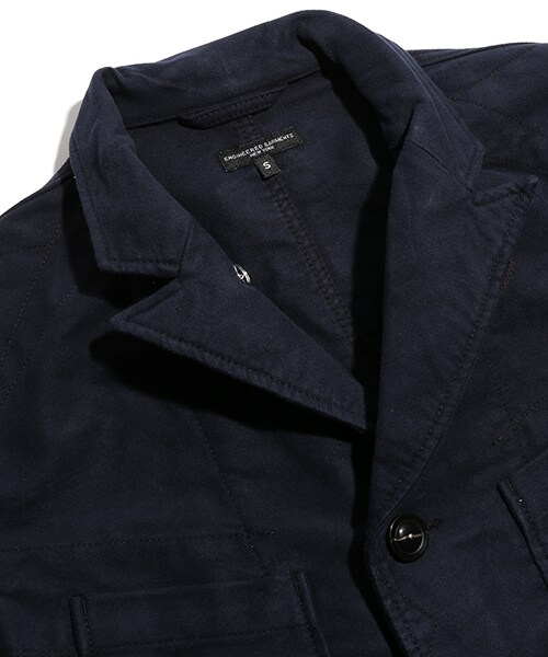 Engineered Garments(エンジニアードガーメンツ)の「BEDFORD JACKET-MOLESKIN(ジャケット/アウター・メンズ・ダークネイビー・S/M)」の3枚目の写真