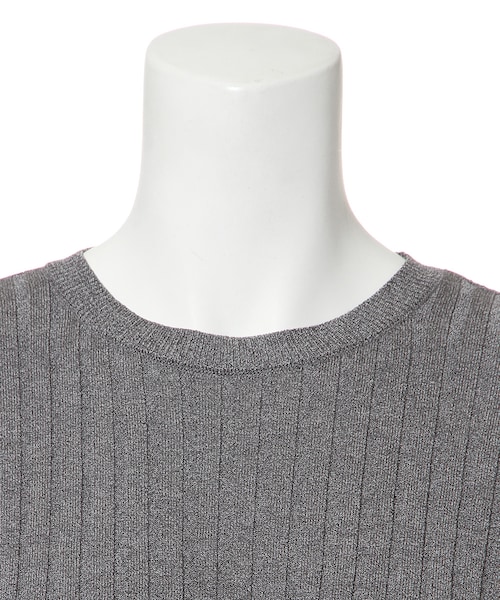 G.V.G.V.（ジーヴィージーヴィー）の「RIBBED WIDE JUMPER（トップス・レディース・BLACK/GREY/KHAKI・XS）」の5枚目の写真