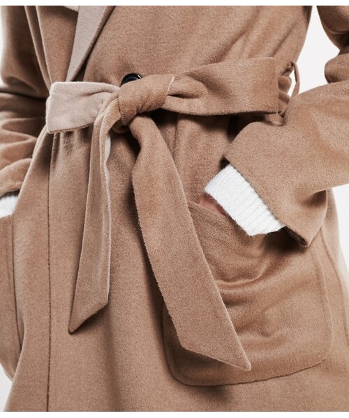 ROPE' PICNIC(ロペピクニック)の「ダブルフェイスフードガウンコート(ジャケット/アウター・レディース・グレー/キャメル・38)」の12枚目の写真