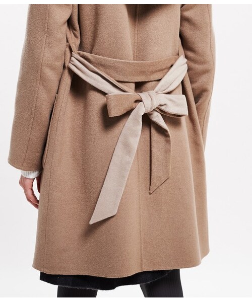 ROPE' PICNIC(ロペピクニック)の「ダブルフェイスフードガウンコート(ジャケット/アウター・レディース・グレー/キャメル・38)」の10枚目の写真