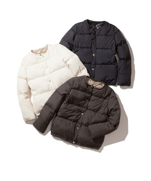 Mila Owen ミラオーウェン の クルーネックアウターダウンジャケット ジャケット アウター Wear Mila Owen ミラオーウェン の クルーネックアウターダウンジャケット ジャケット アウター Wear