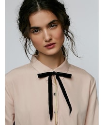 FREE PEOPLE | Bow Tie Bolo Necklace(ネックレス)
