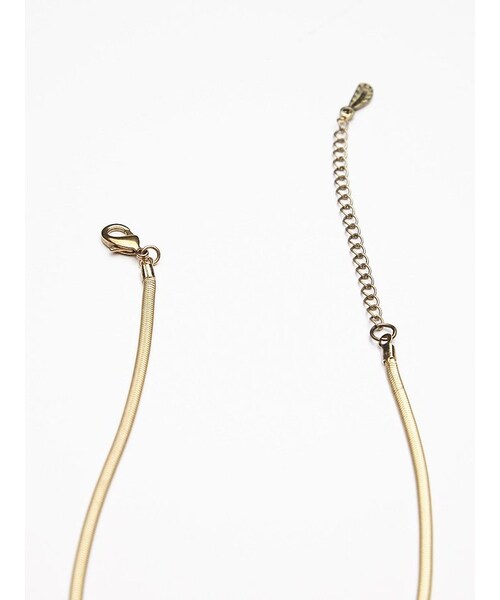 FREE PEOPLE（フリーピープル）の「Bow Tie Bolo Necklace（ネックレス・レディース・Gold・One Size）」の6枚目の写真