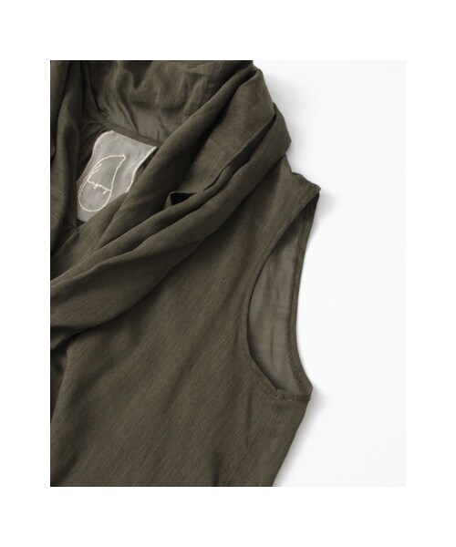 URBAN RESEARCH（アーバンリサーチ）の「Yanganny 3WAYブラウス（トップス・レディース・ブラック/カーキ/ギンガム・38）」の20枚目の写真