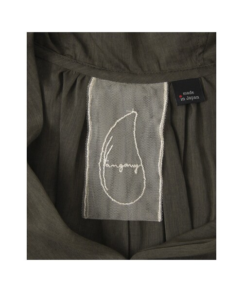 URBAN RESEARCH（アーバンリサーチ）の「Yanganny 3WAYブラウス（トップス・レディース・ブラック/カーキ/ギンガム・38）」の19枚目の写真