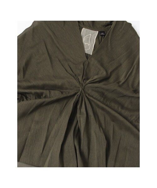 URBAN RESEARCH（アーバンリサーチ）の「Yanganny 3WAYブラウス（トップス・レディース・ブラック/カーキ/ギンガム・38）」の22枚目の写真