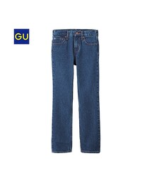 GU | （GU）レギュラーフィットストレートジーンズ(パンツ)