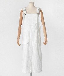 DHOLIC | ビッグポケットロングサロペットスカート(サロペット/オーバーオール)