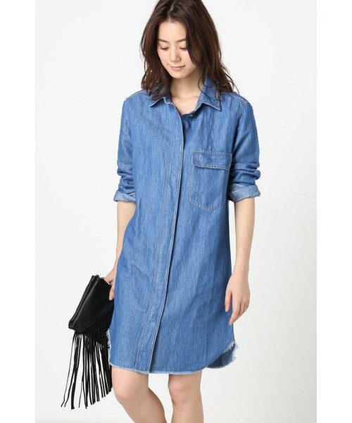 Iena Slobe スローブイエナ の Gat Rimon デニムシャツワンピース ワンピース ドレス Wear