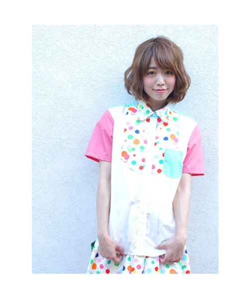 NIRAME.CO(ニラメッコ)の「☆水風船しゃつ。 ladys(シャツ/ブラウス・メンズ・その他)」の2枚目の写真